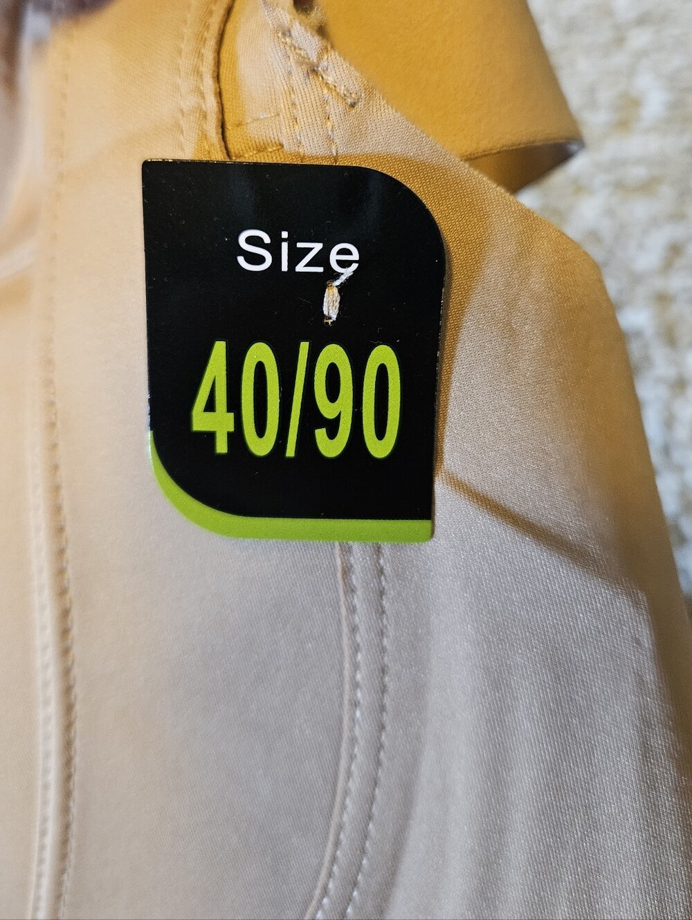 Jelly Wireless Bra Seamless PushUp Full Coverage Shapermint Smooth Khaki 40 XL - Picture 3 of 7